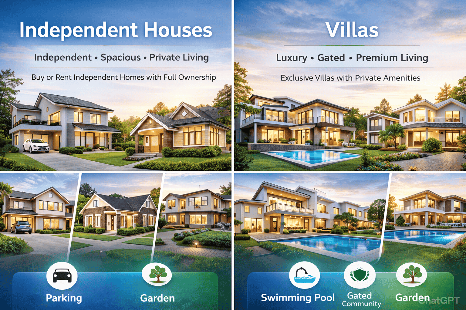 House and Villas